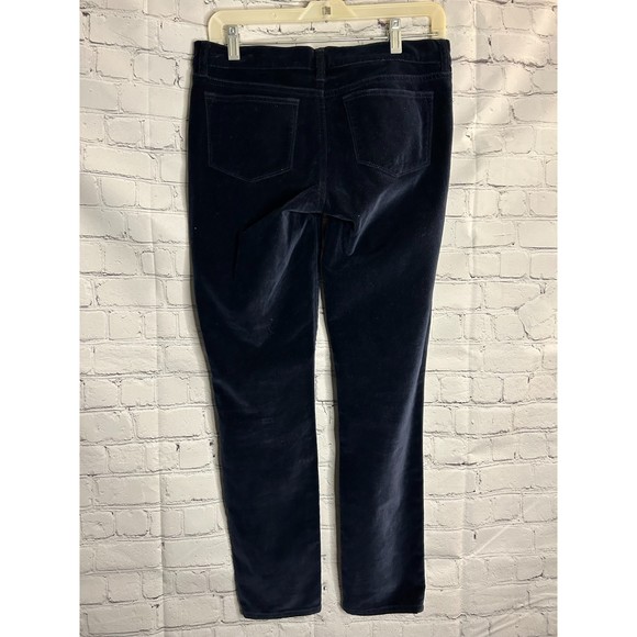 Women's J. Crew Toothpick Velour Pants SZ 26 - Picture 2 of 3
